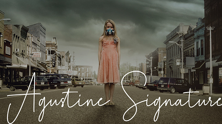 Agustine Signature Font