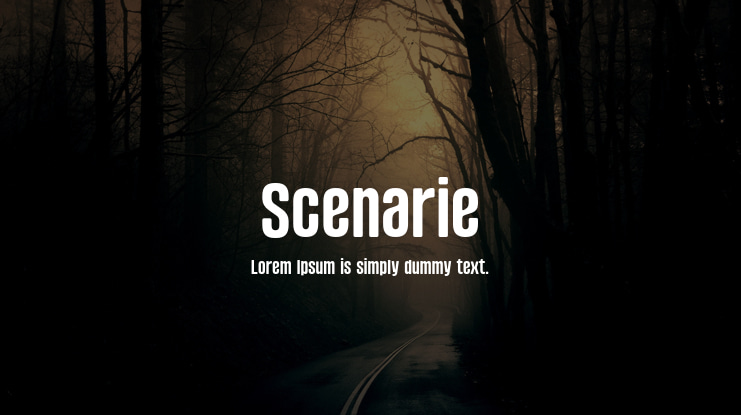 Scenarie Font Family