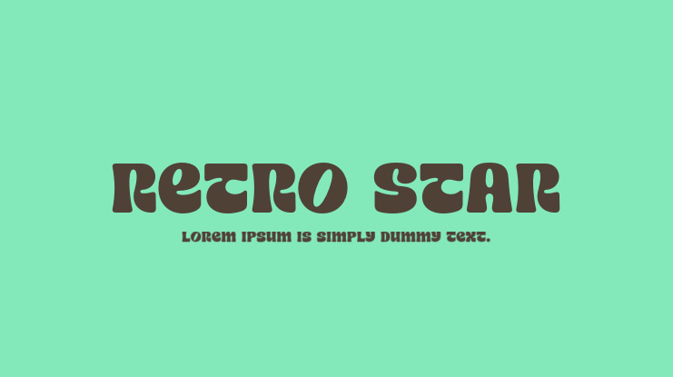 Retro Star Font
