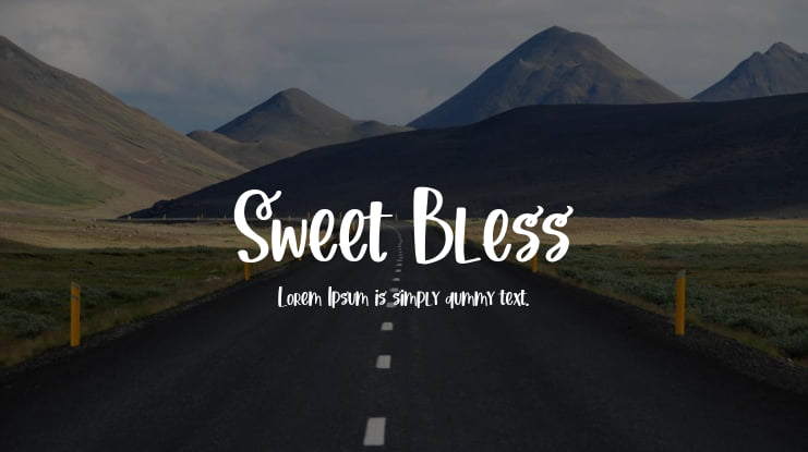 Sweet Bless Font