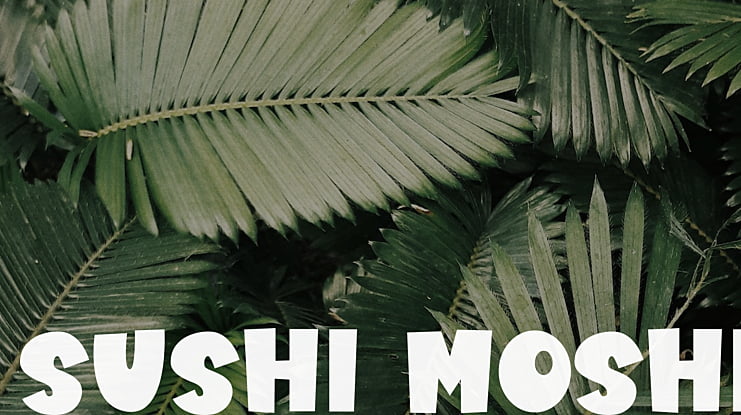 Sushi Moshi Font