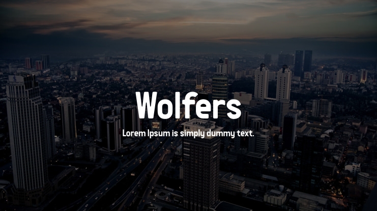 Wolfers Font