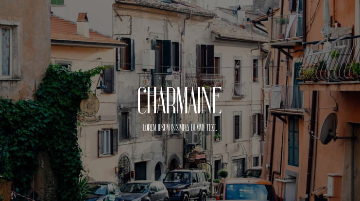 Charmaine Font