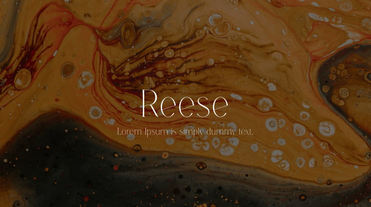 Reese Font