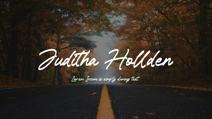 Juditha Hollden Font