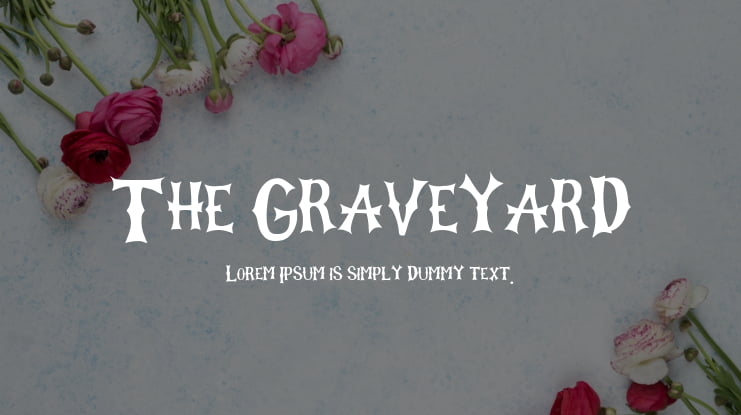 The Graveyard Font