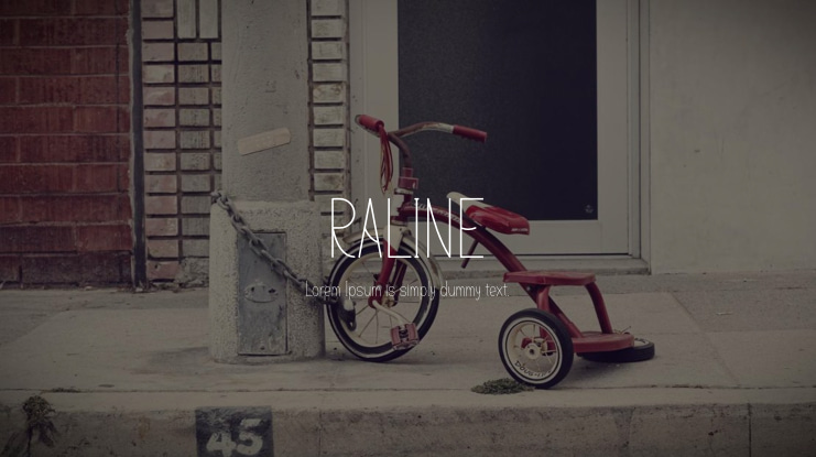 RALINE Font Family