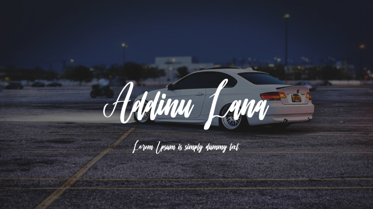 Addinu Lana Font
