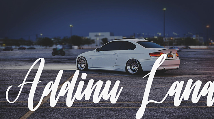 Addinu Lana Font