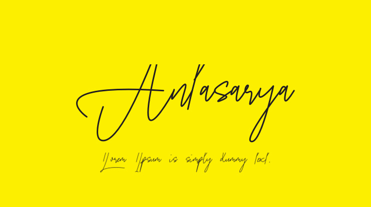 Antasarya Font