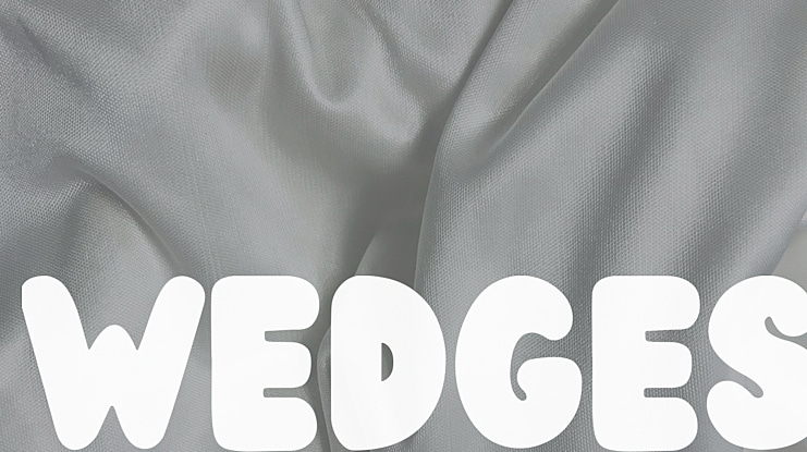 Wedges Font