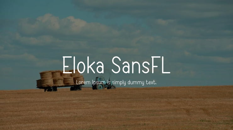 Eloka SansFL Font