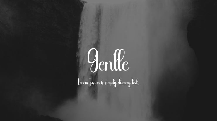 Gentle Font
