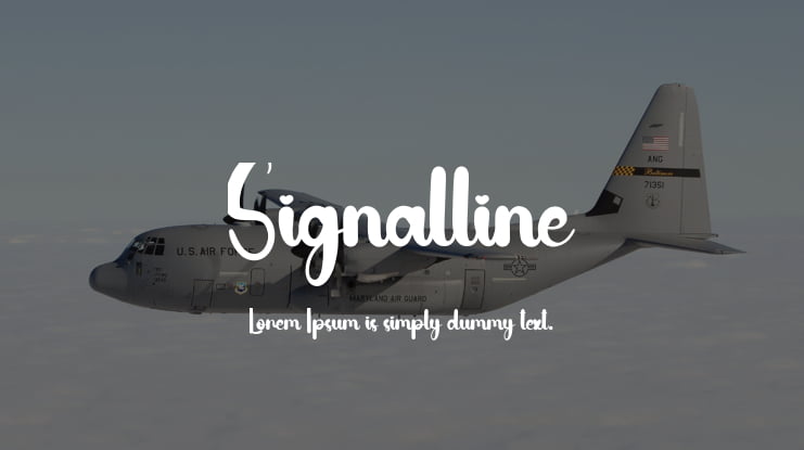 Signalline Font