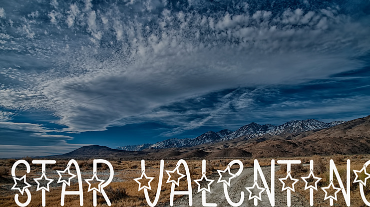 Star Valentine Font