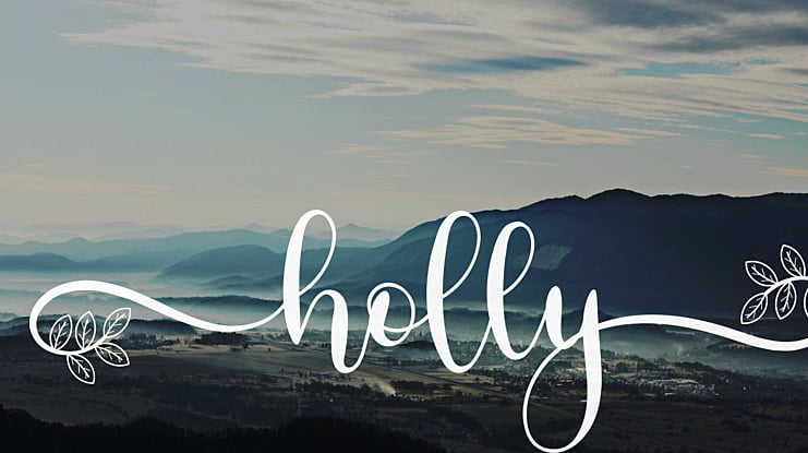 Holly Font