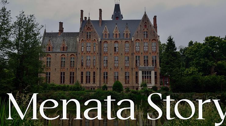 Menata Story Font