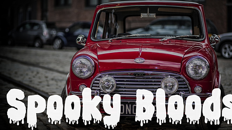 Spooky Bloods Font