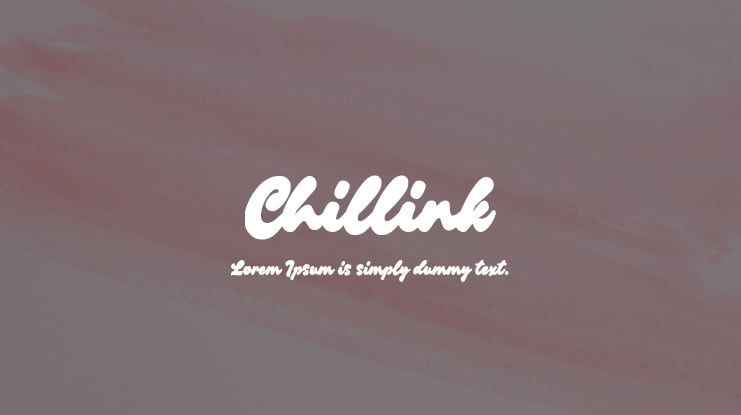Chillink Font