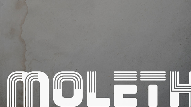 Moleth Font