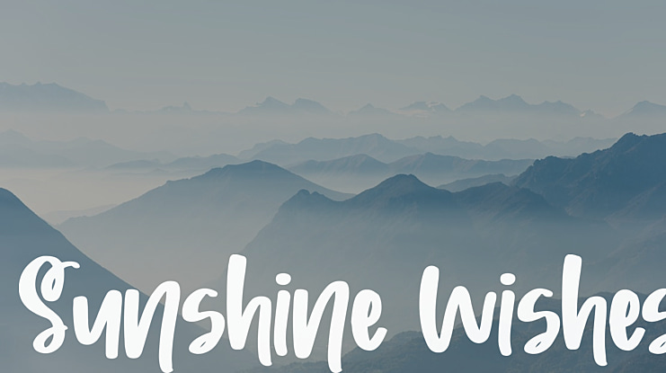 Sunshine Wishes Font