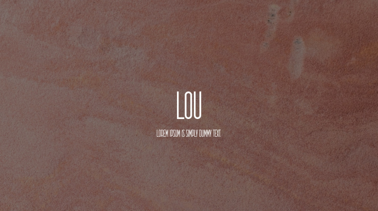Lou Font