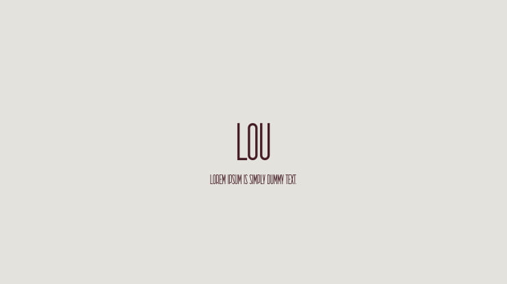 Lou Font
