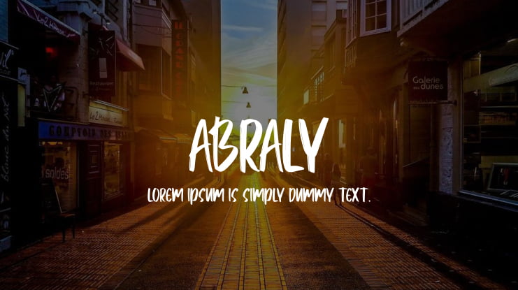 Abraly Font