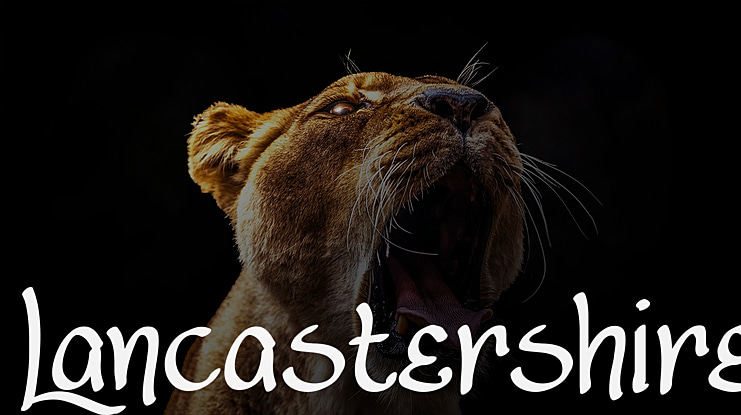Lancastershire Font