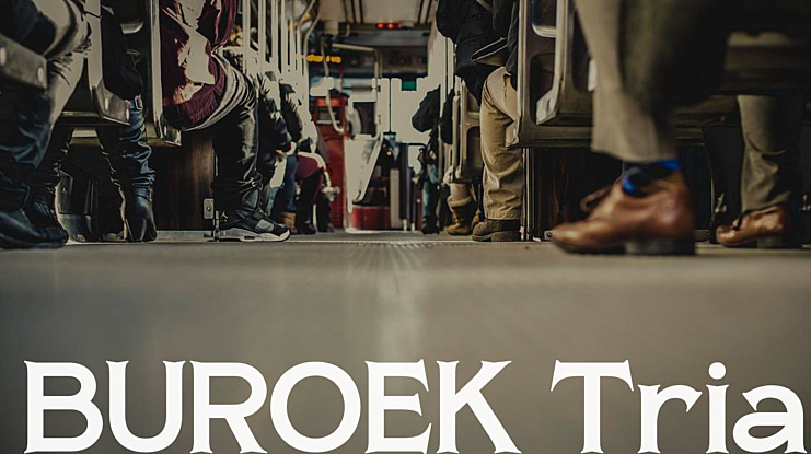 BUROEK Trial Font