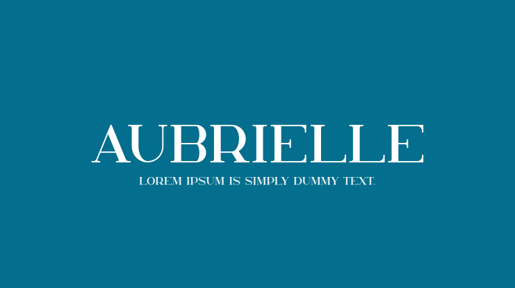 Aubrielle Font