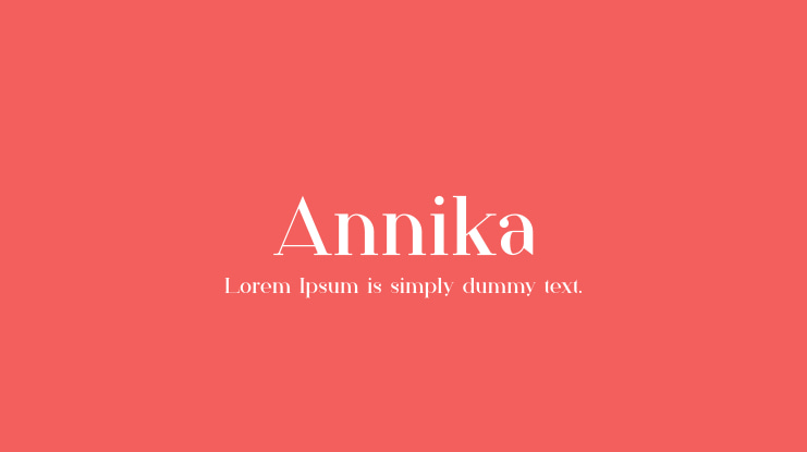 Annika Font