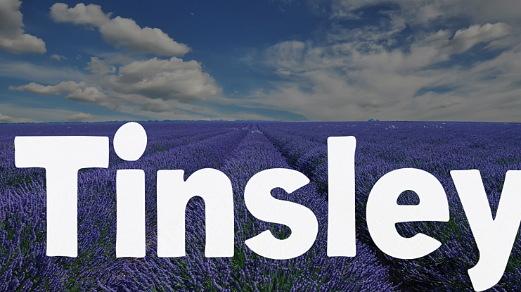 Tinsley Font