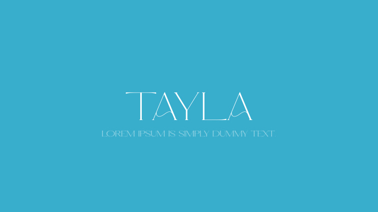 Tayla Font
