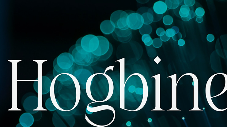Hogbine Font