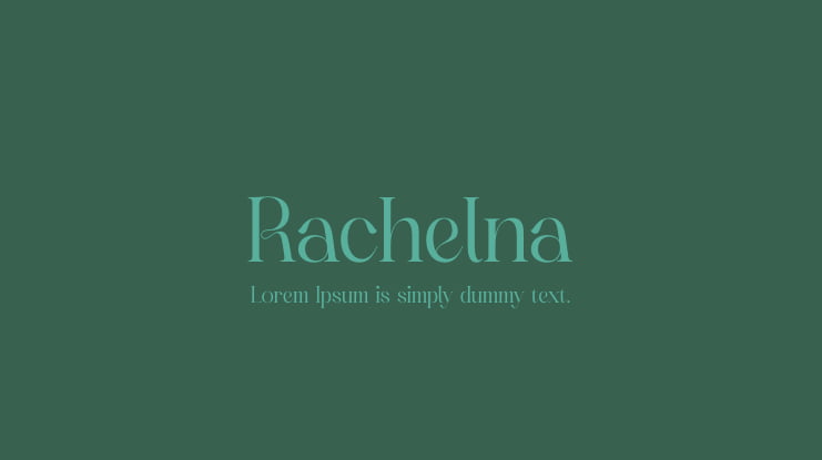 Rachelna Font