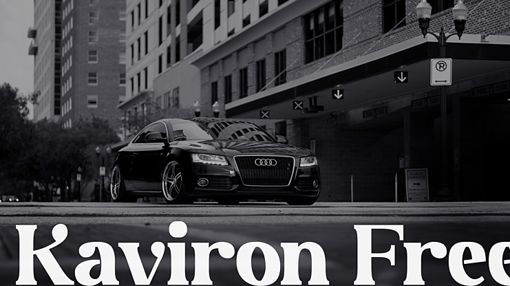 Kaviron Free Font
