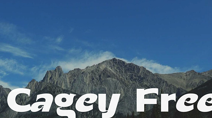 Cagey Free Font