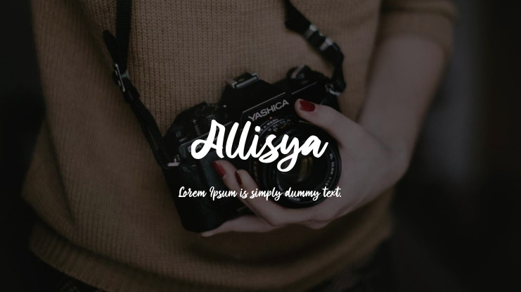 Allisya Font