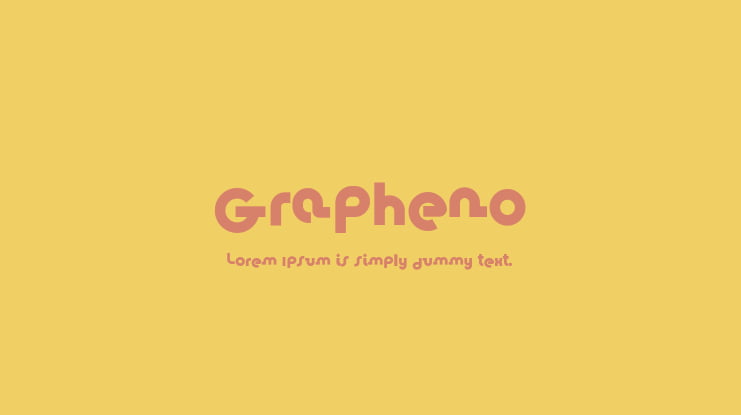Grapheno Font