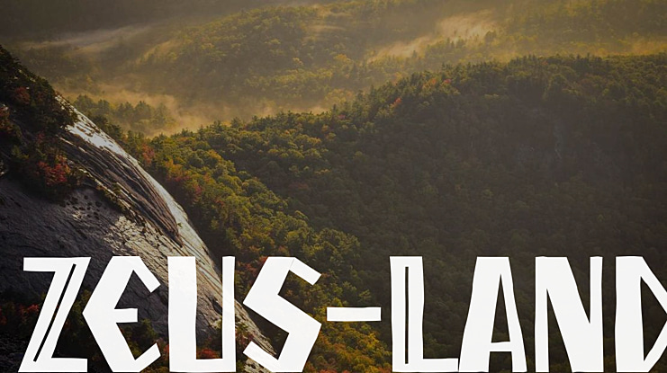 Zeus-Land Font