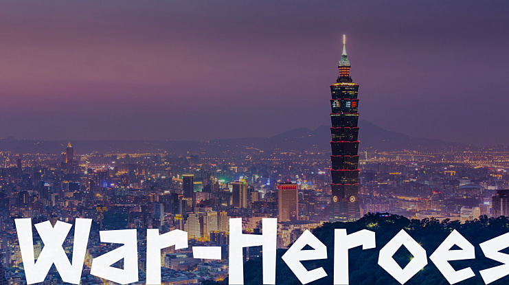 War-Heroes Font