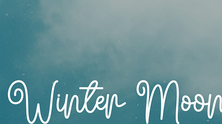 Winter Moon Font