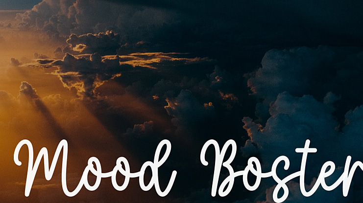 Mood Boster Font