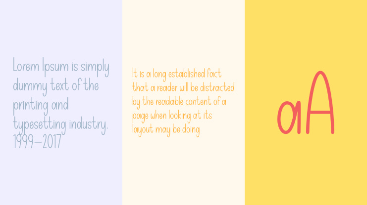 Rainbow Children Font