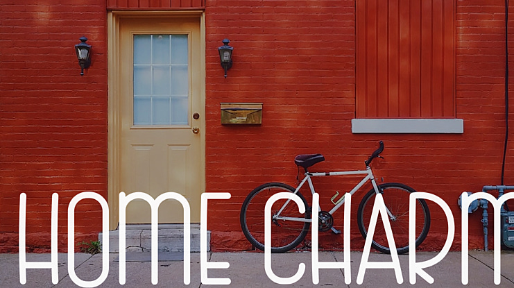 Home Charm Font