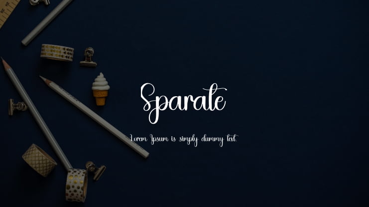 Sparate Font