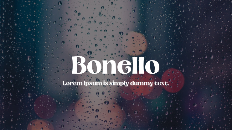 Bonello Font