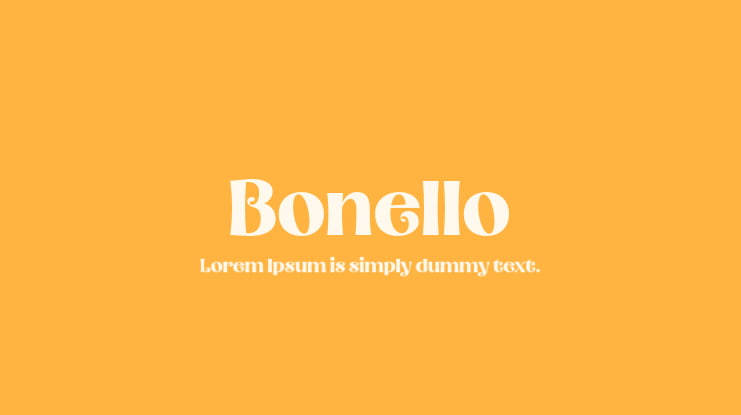 Bonello Font