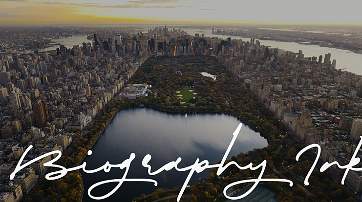 Biography Ink Font Family